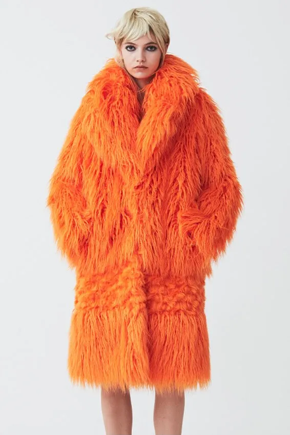 Alabama Muse - Blondie Coat: Orange