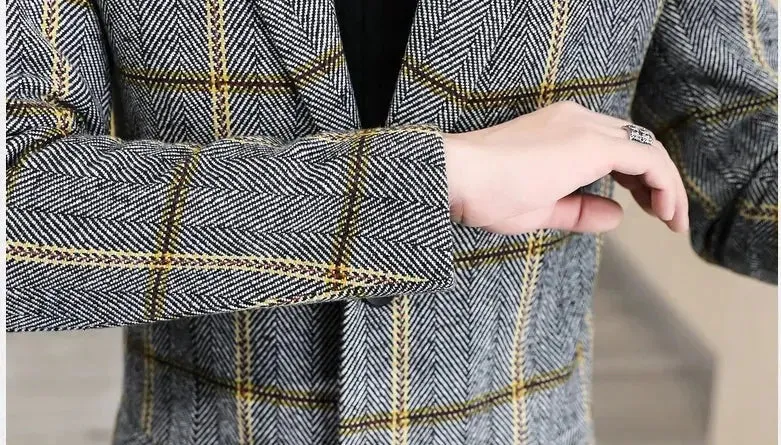 Antonios British Style Coat Men