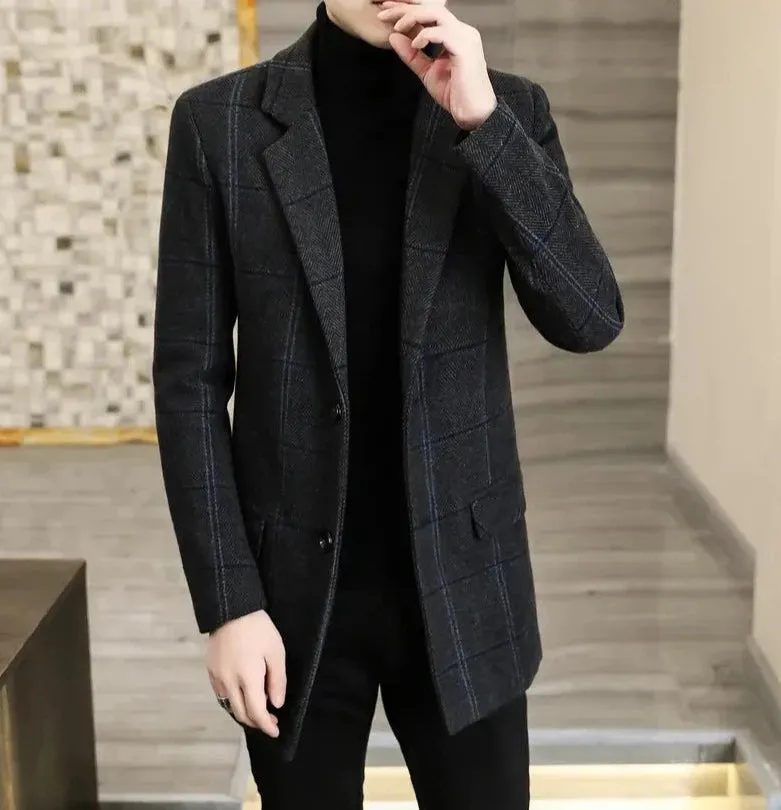 Antonios British Style Coat Men