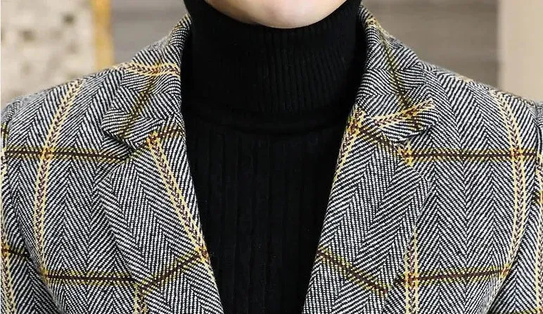 Antonios British Style Coat Men