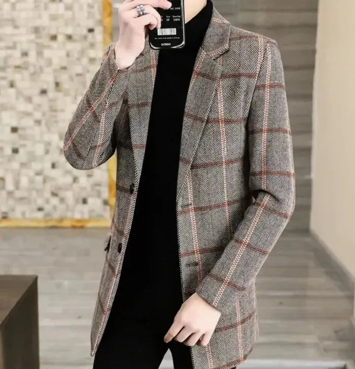 Antonios British Style Coat Men