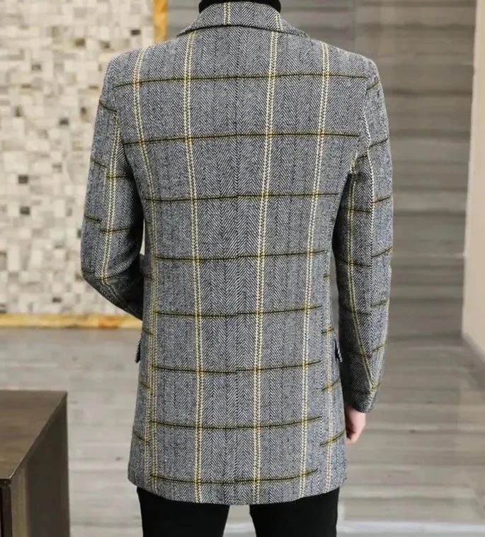 Antonios British Style Coat Men