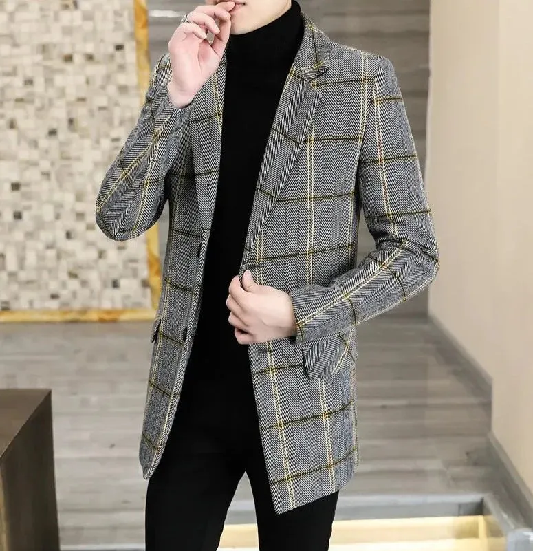 Antonios British Style Coat Men