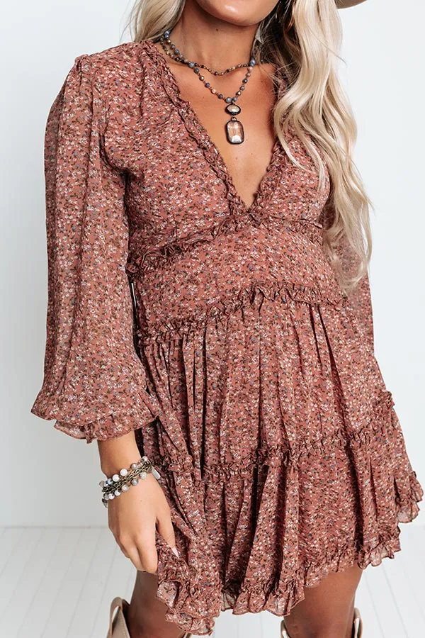 Authentic Aura Floral Dress