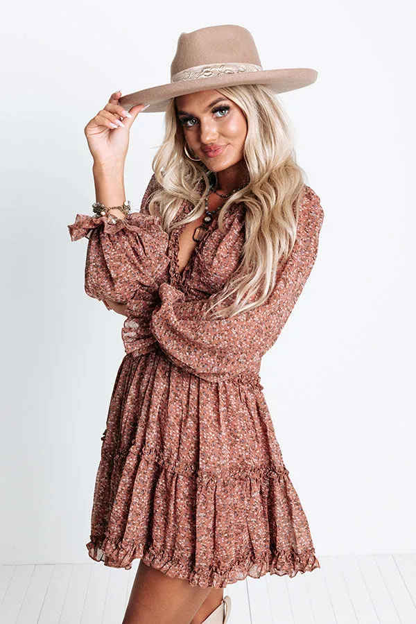 Authentic Aura Floral Dress