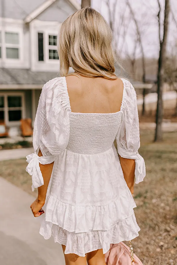 Awaiting Romance Smocked Dress
