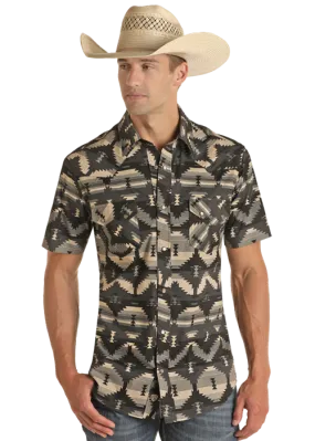 Aztec Night Men's Snap Up