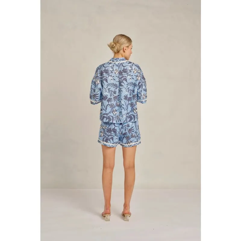 Banda Wave Short | Cornflower
