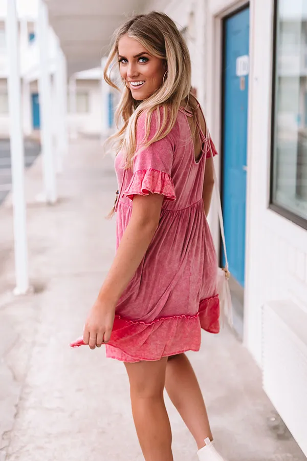 Beach Oasis Mineral Wash Dress