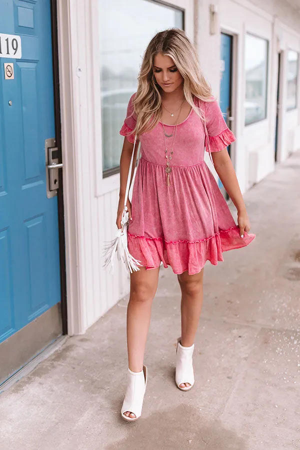 Beach Oasis Mineral Wash Dress