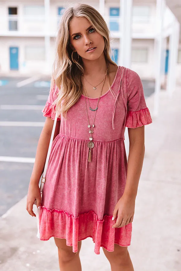 Beach Oasis Mineral Wash Dress