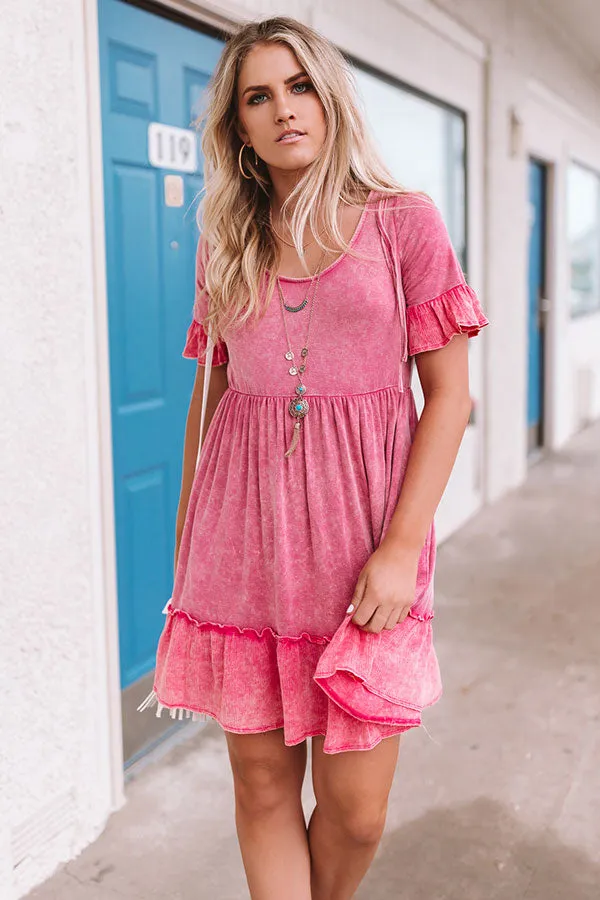 Beach Oasis Mineral Wash Dress
