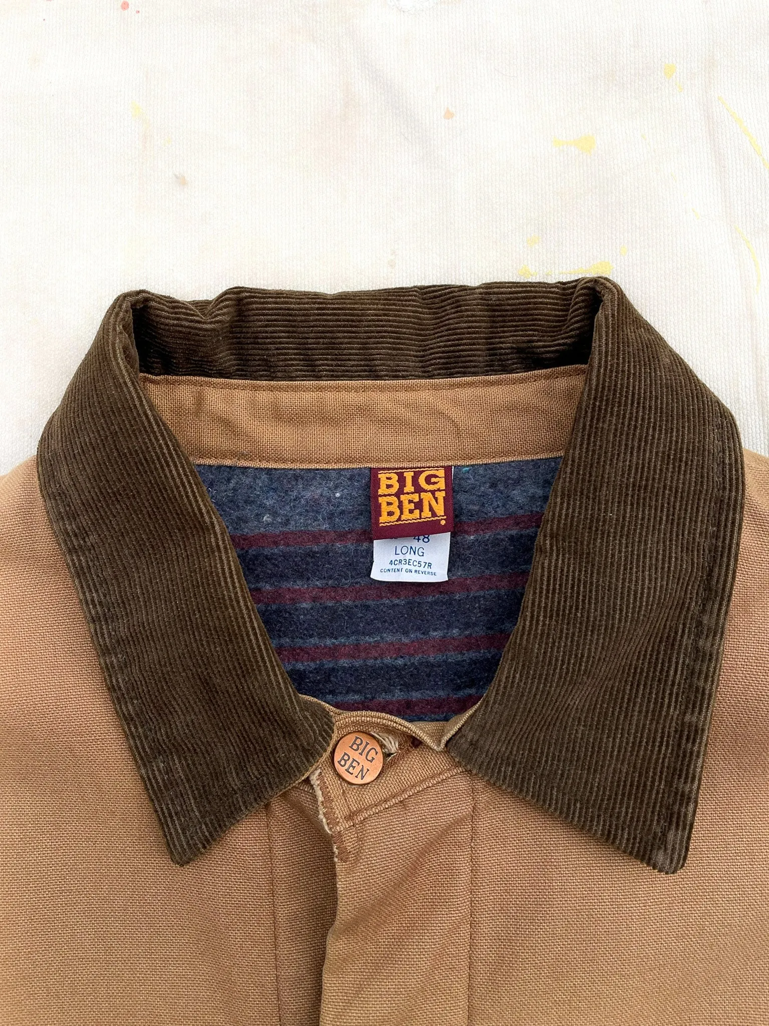 Big Ben Blanket Lined Field Coat—[XL]