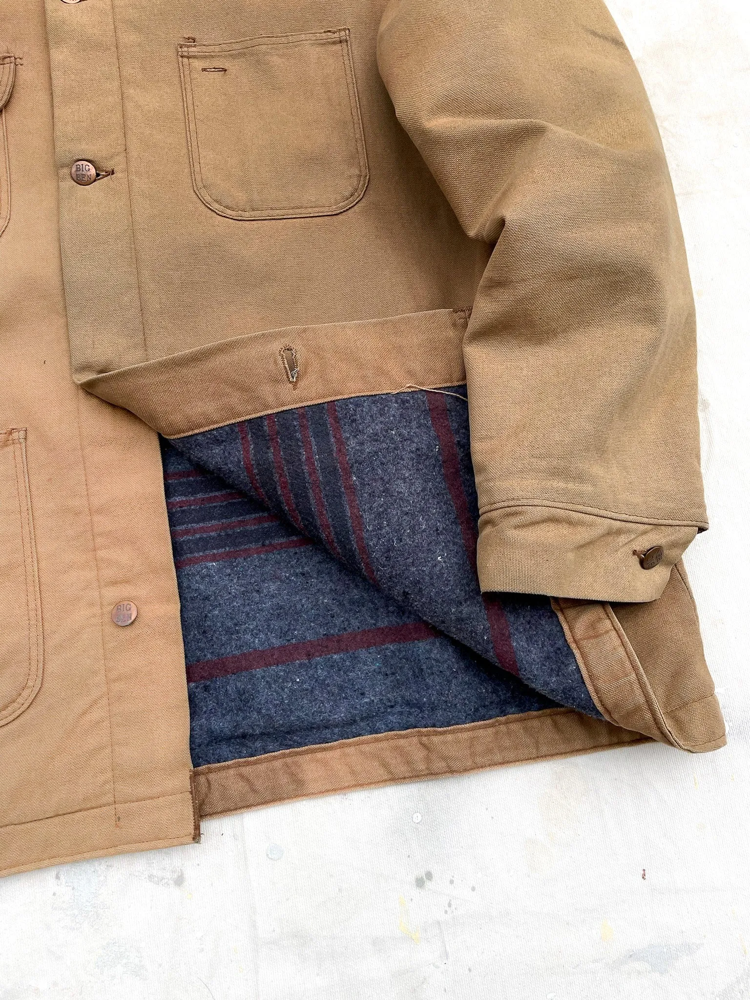 Big Ben Blanket Lined Field Coat—[XL]