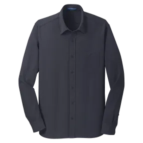 C1513M Mens Dimension Knit Dress Shirt