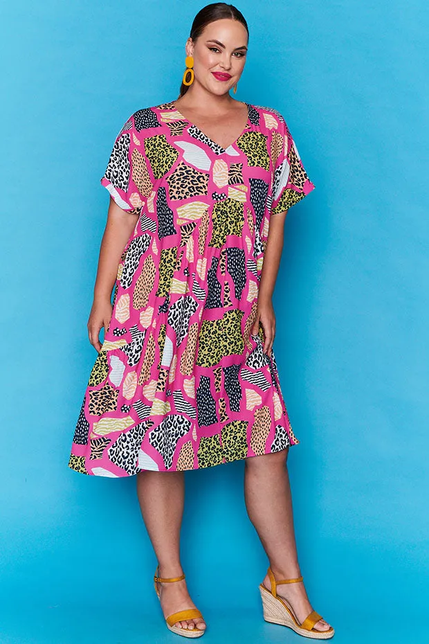 Charlotte Pink Safari Dress