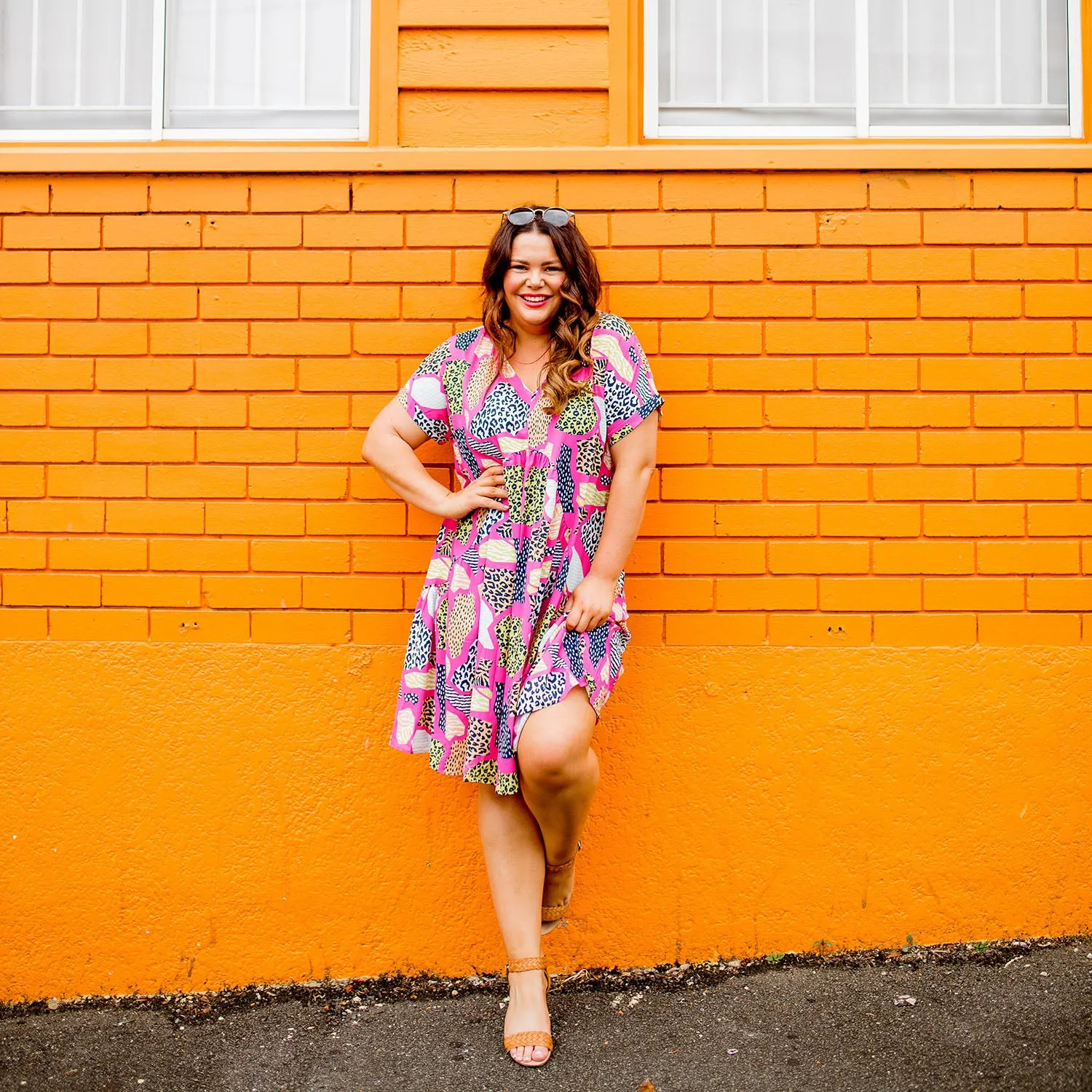 Charlotte Pink Safari Dress