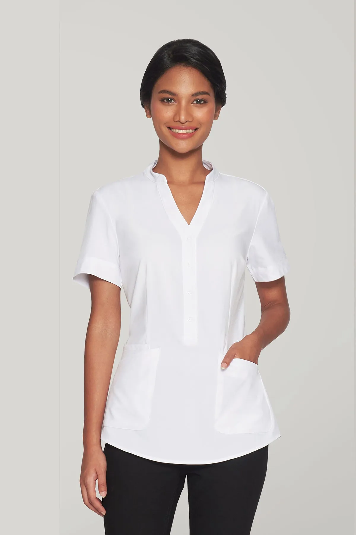 City Collection Zip Back Tunic(2284)