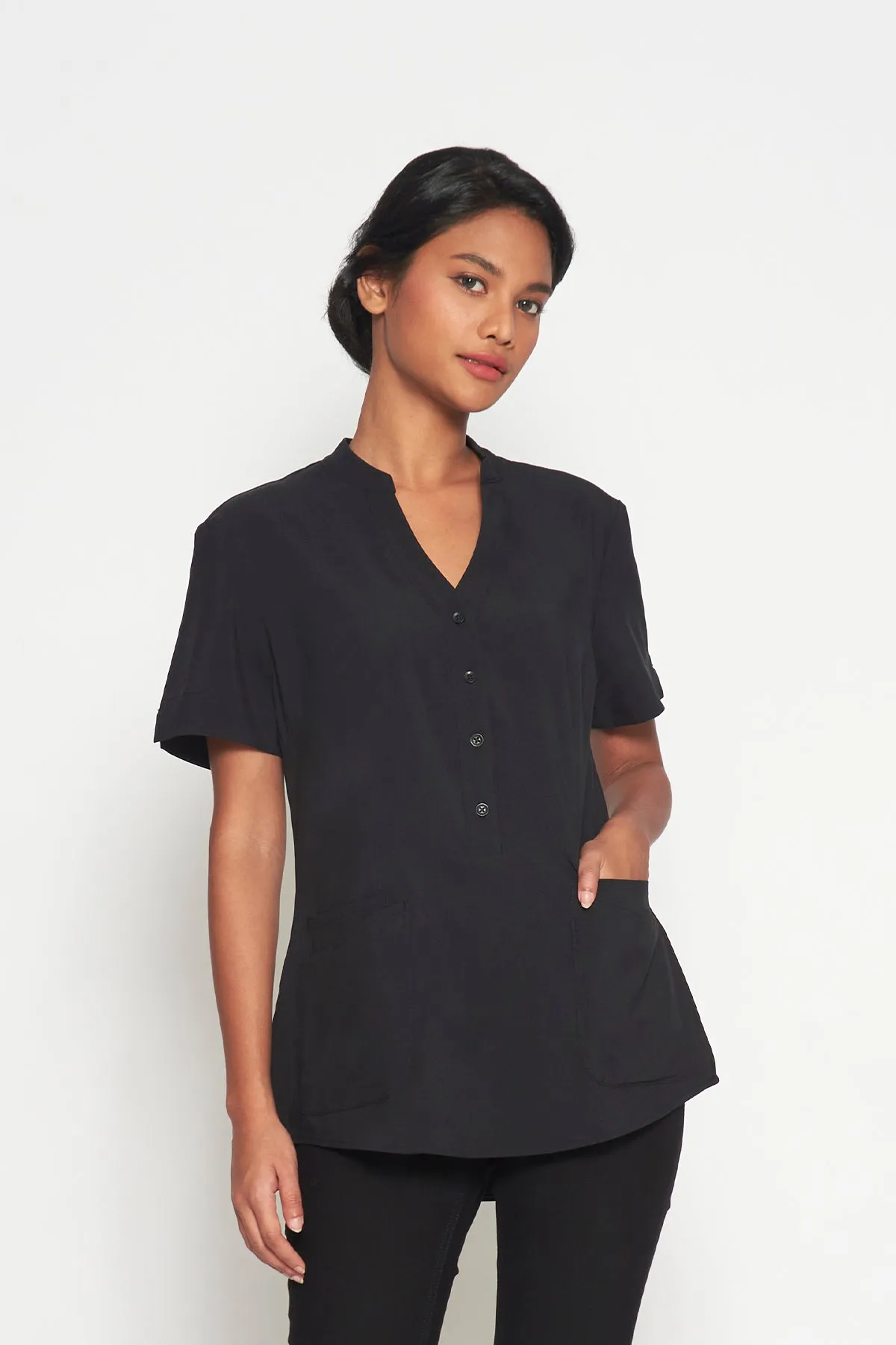 City Collection Zip Back Tunic(2284)