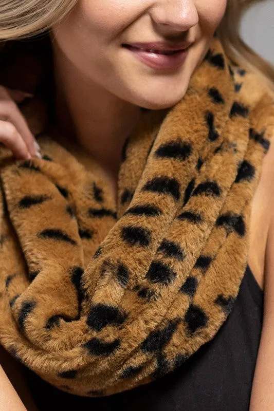 Dalmatian Print Infinity Scarf