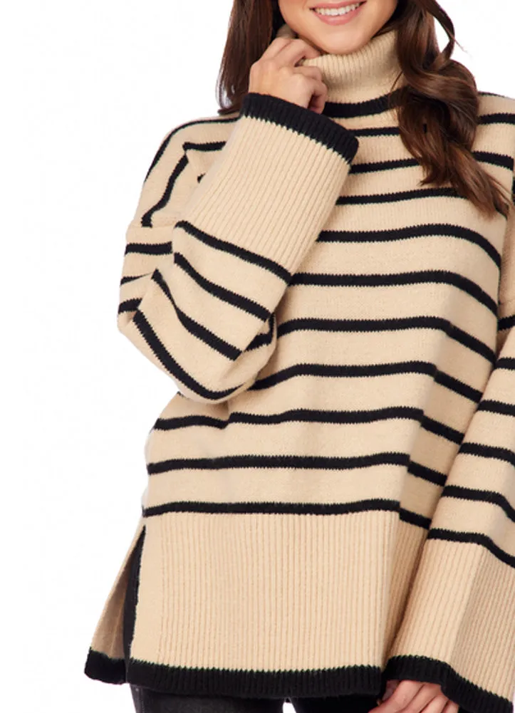 Dunn Striped Sweater TN by Mud Pie