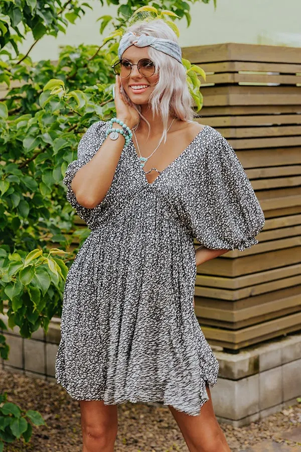 Follow Your Lead Dress In Black