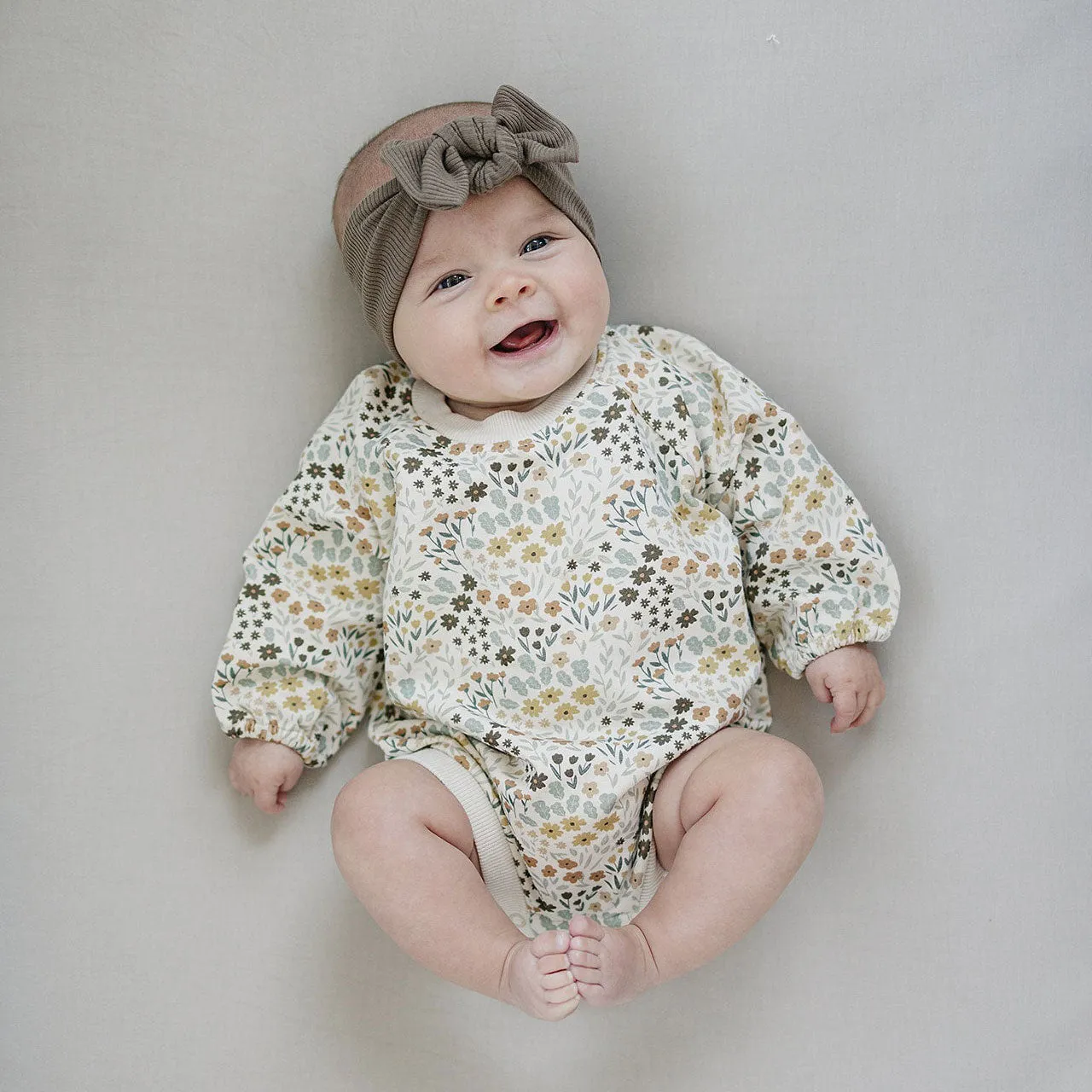 French Terry Bodysuit - Bloom