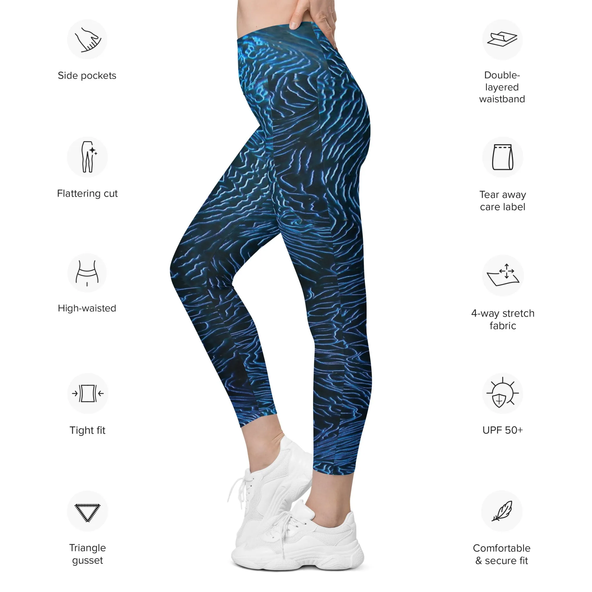 Giant Clam Pocket Leggings (2XS - 6X)