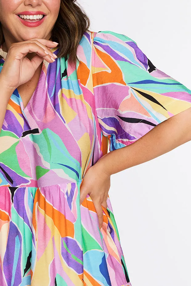 Hollie Colour Swatch Dress