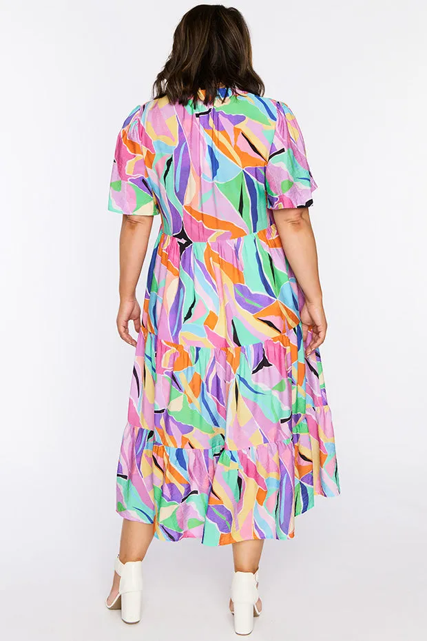 Hollie Colour Swatch Dress