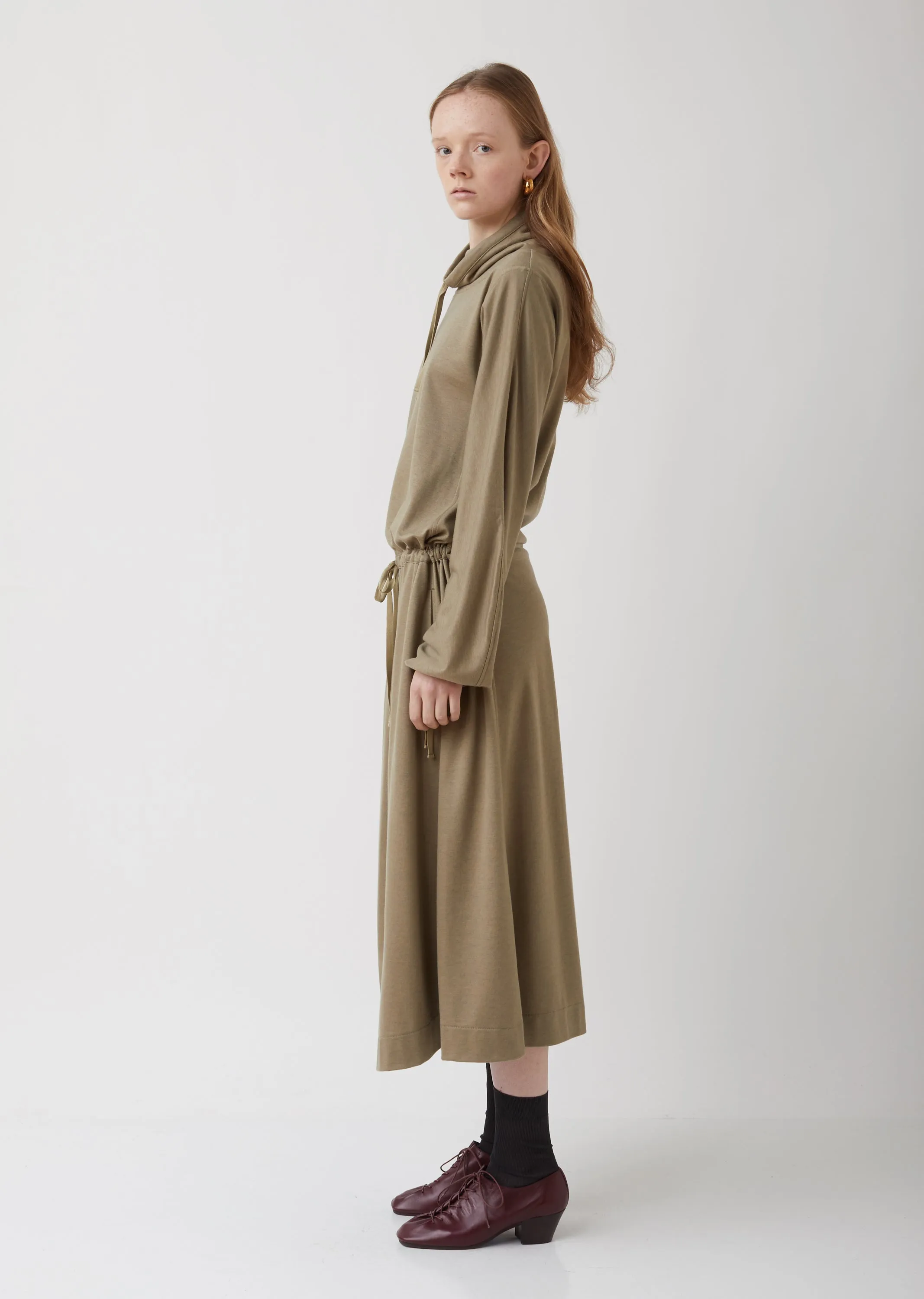 Jersey Dress With Runners