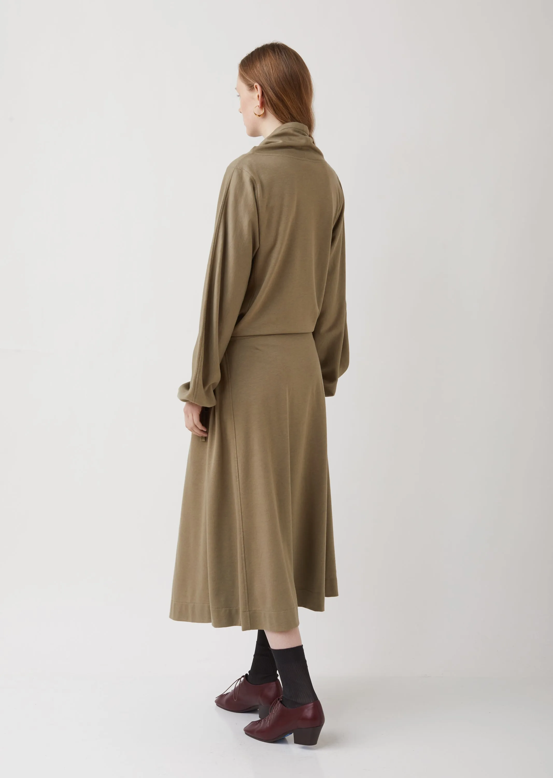 Jersey Dress With Runners