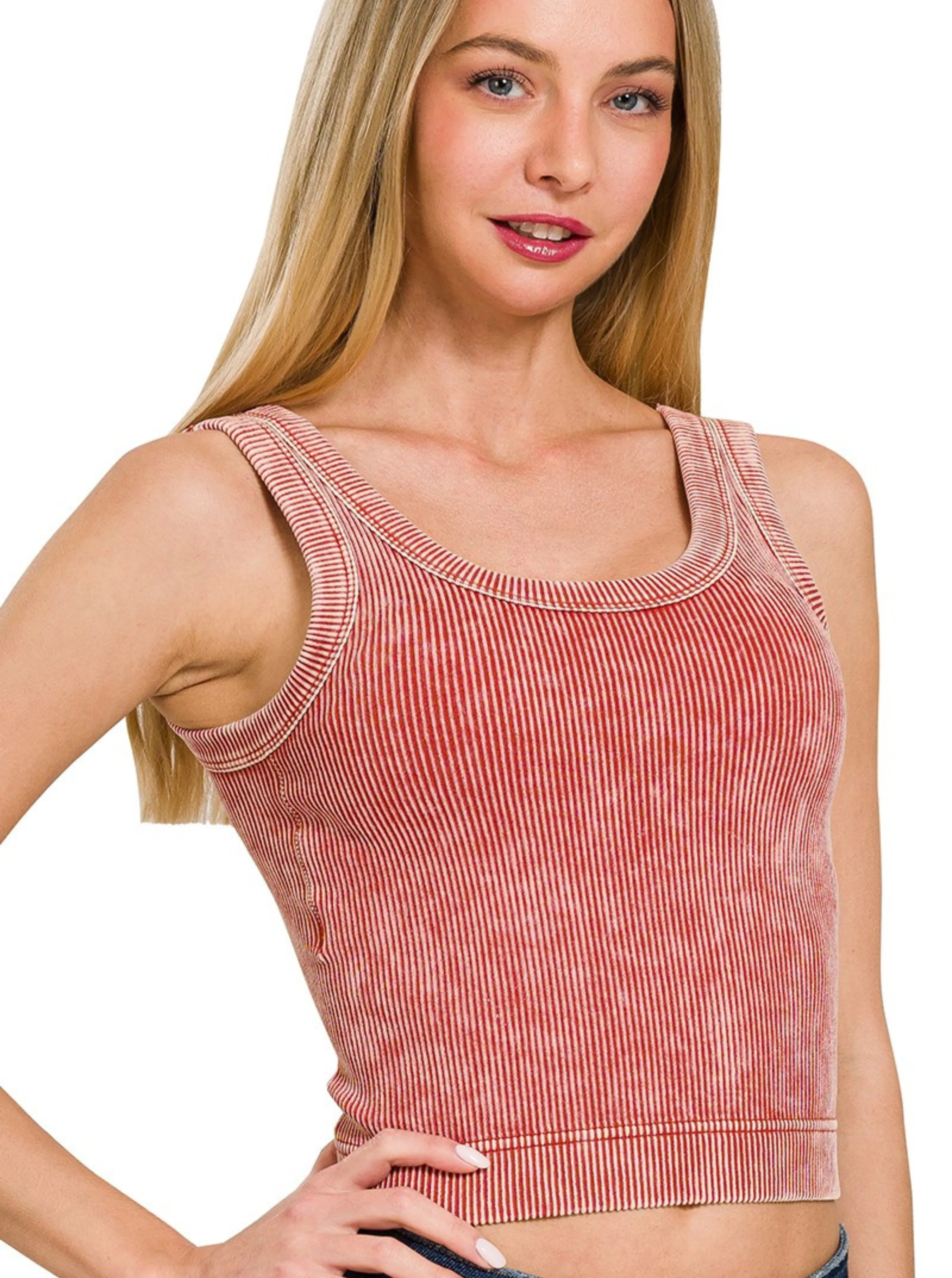 Keep It Classy Ribbed Tank