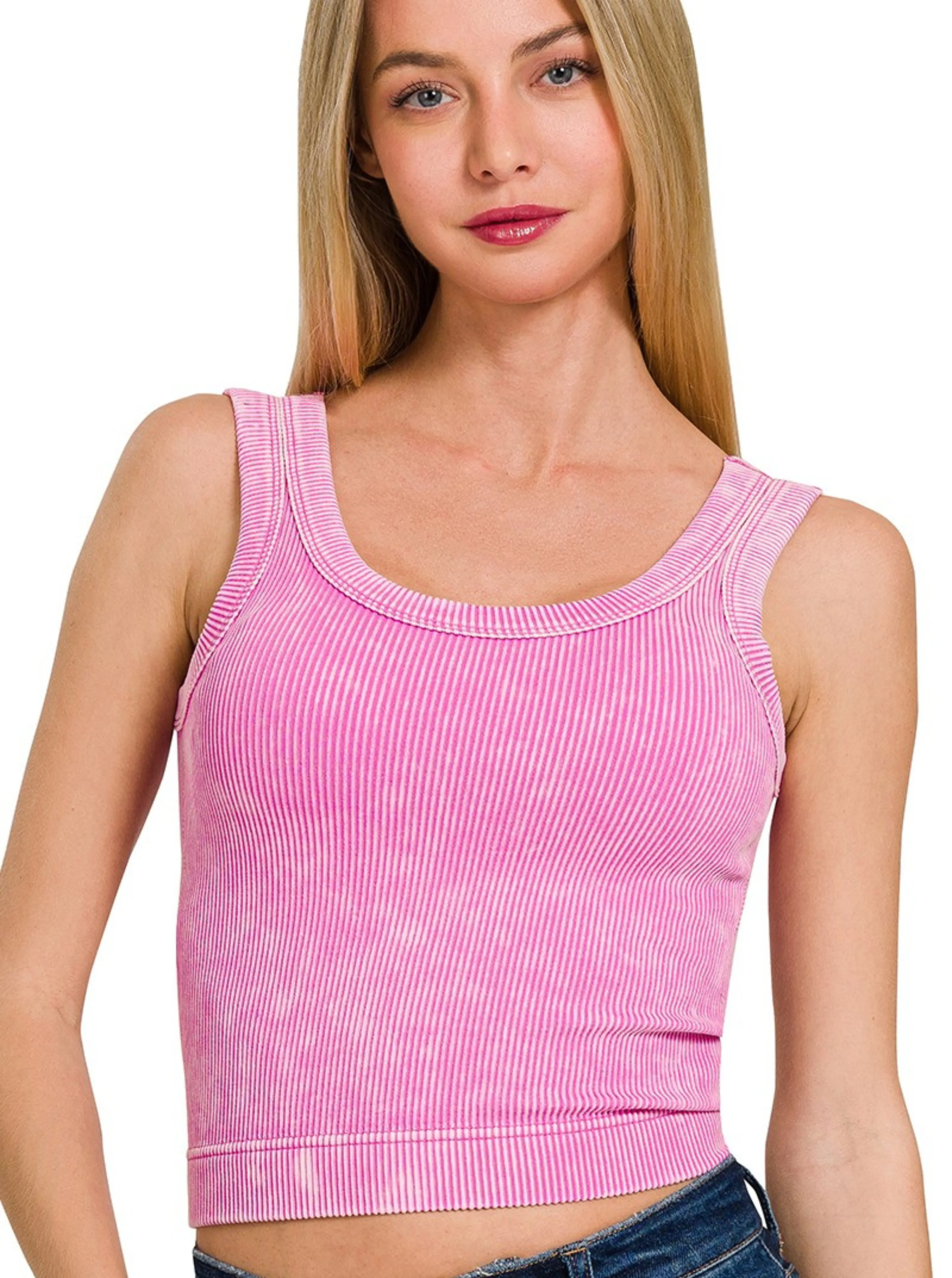 Keep It Classy Ribbed Tank