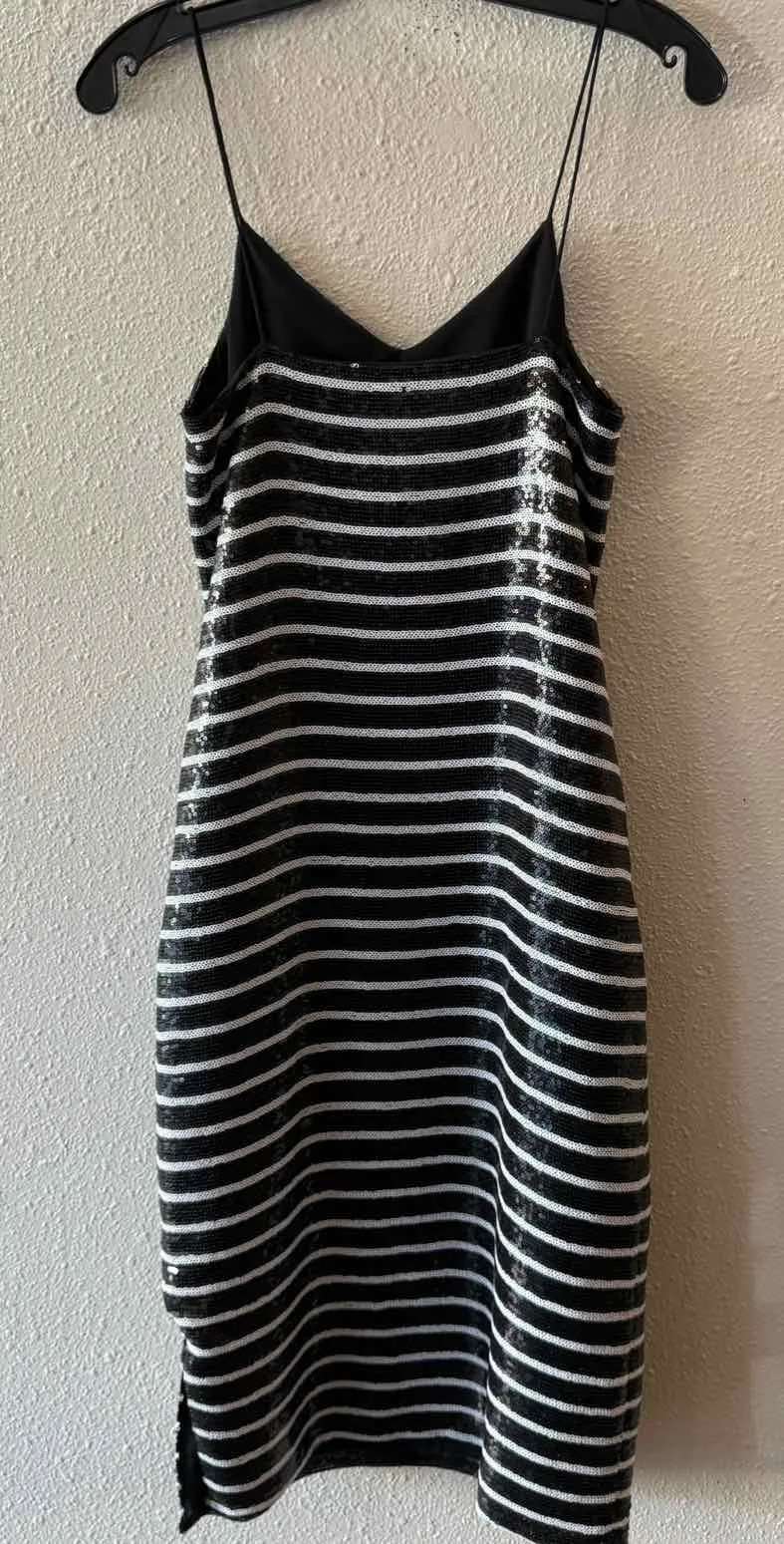 Marie Oliver Black Multi Size XXS Dress