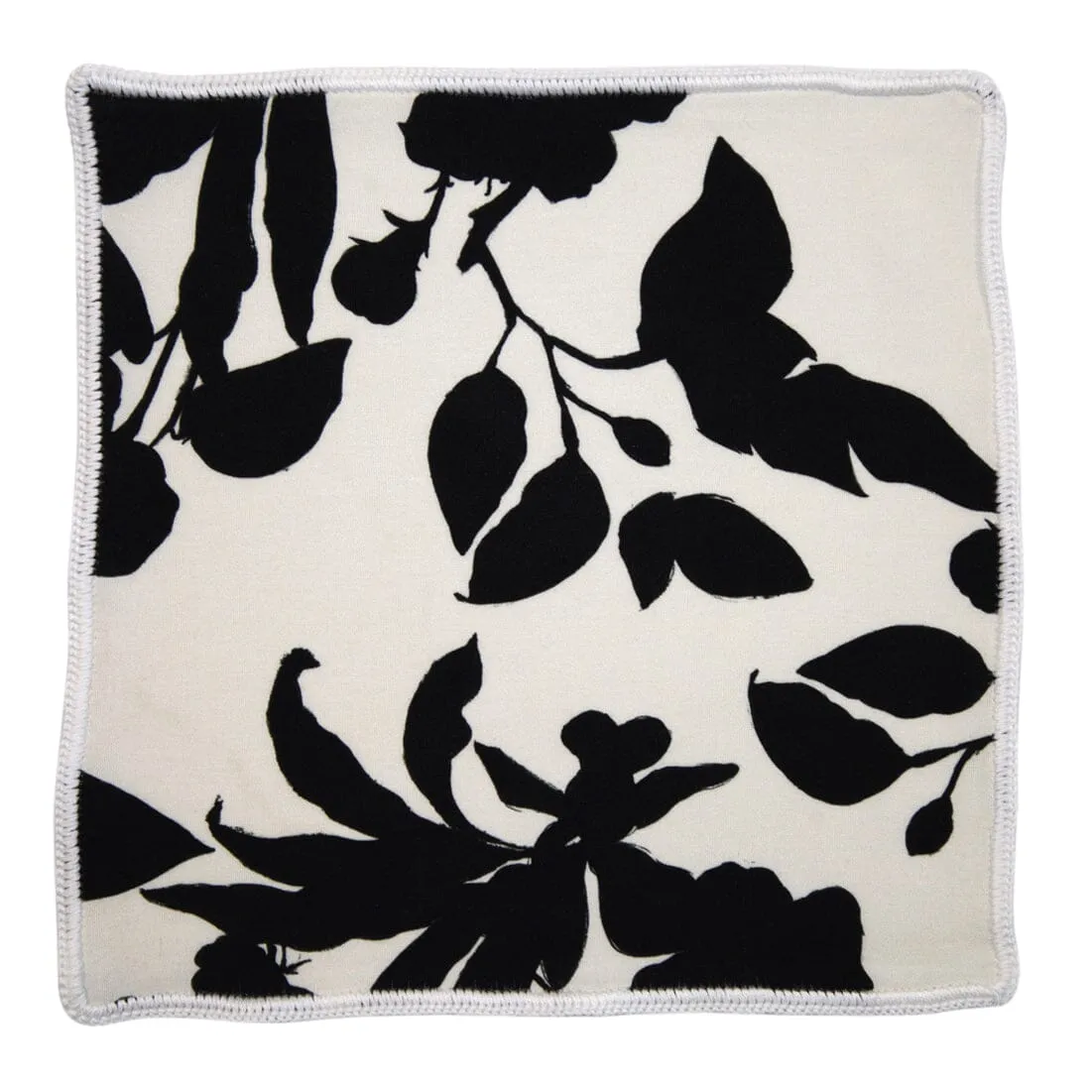 Noire Dahlia With White Signature Border