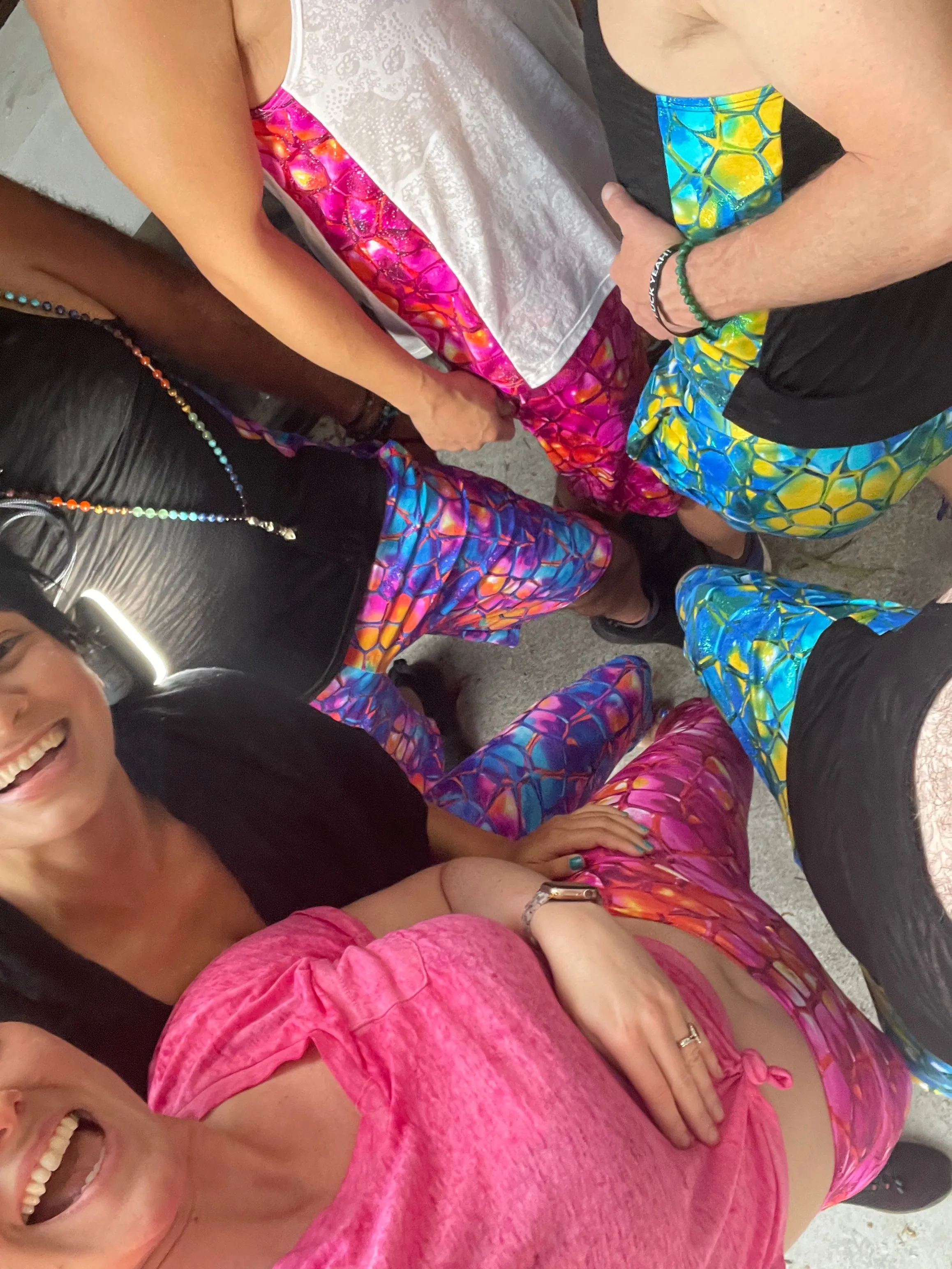 Nonsensical Pink Sample Sale - Geo Fractal / Turtle Shell / Sparkle Pants - Men's Leggings