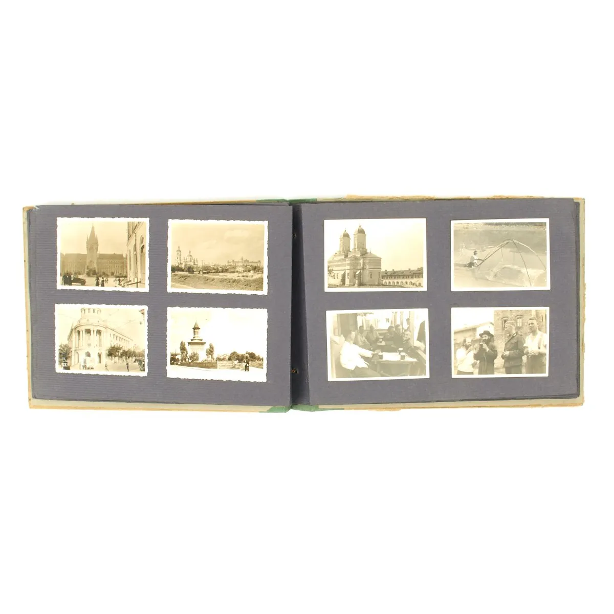 Original German WWII Named Soldbuch - Photo Album - Medal Grouping