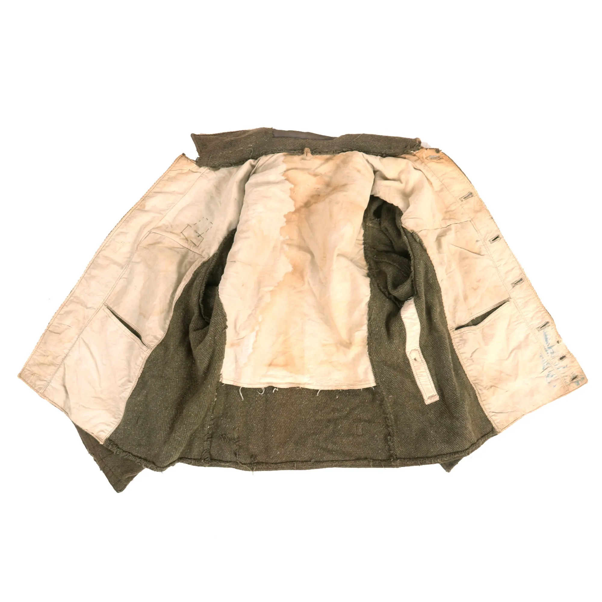 Original Japanese WWII Late War Enlisted Man’s Wool Tunic - Superior Private