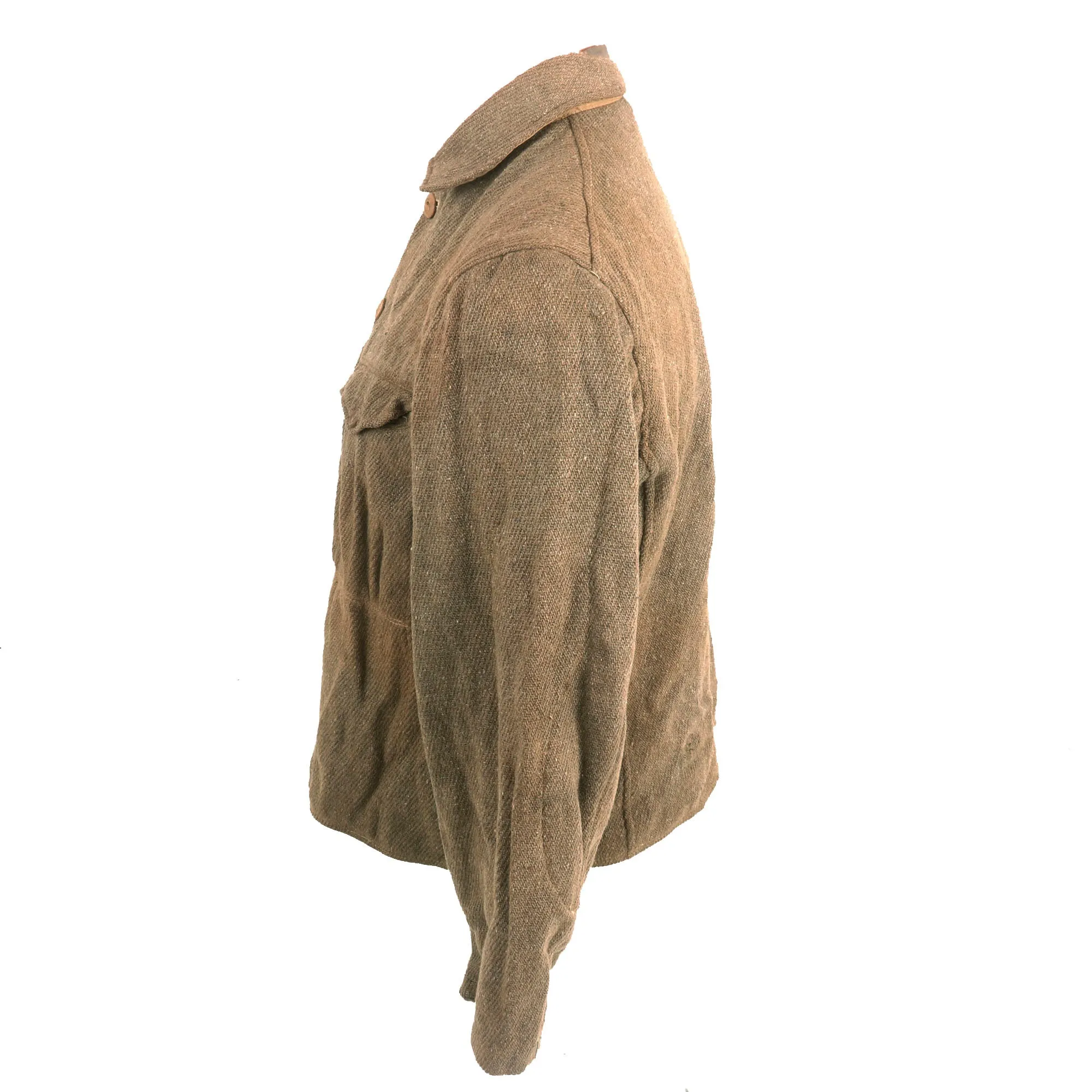 Original Japanese WWII Late War Enlisted Man’s Wool Tunic - Superior Private