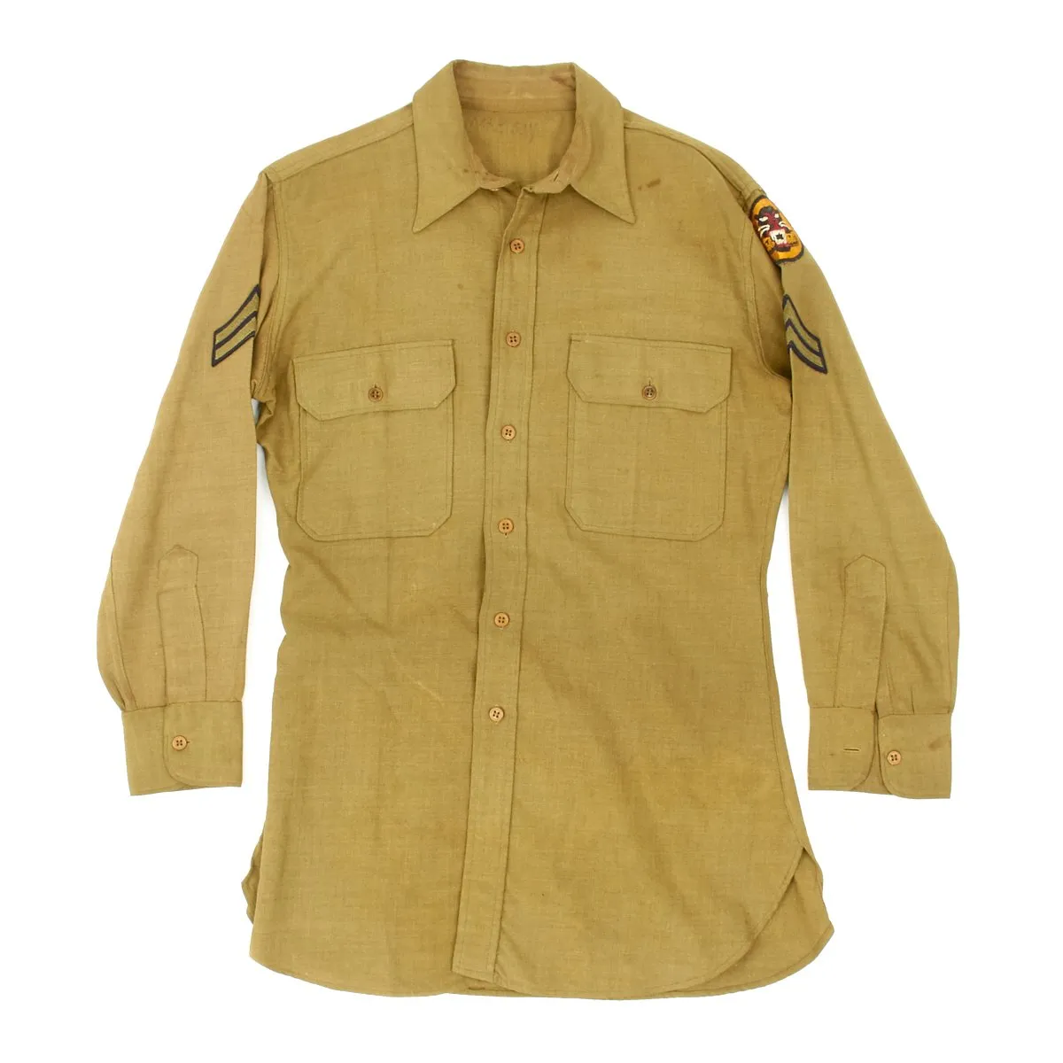 Original U.S. WWII Omaha Beach 134th Infantry Regiment Anti-Tank Platoon Named Grouping