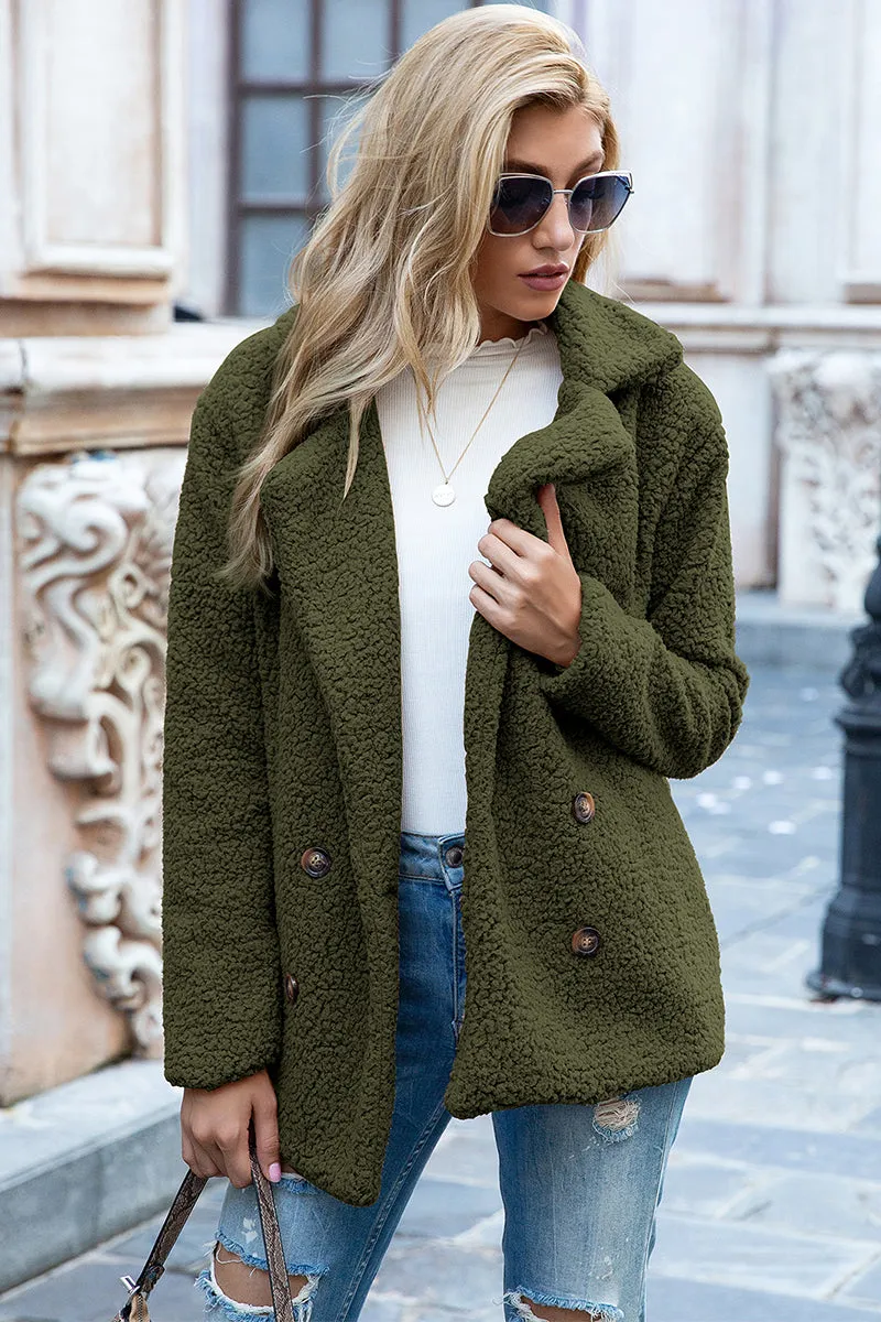 Pulling It Together Sherpa Coat