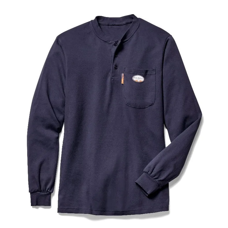 Rasco FR Henley Long Sleeve Shirt