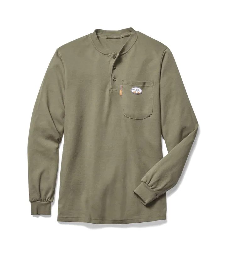 Rasco FR Henley Long Sleeve Shirt