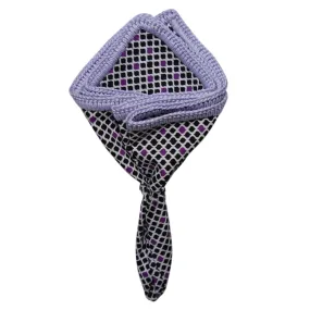 Rasin Arabesco with Lilac Blu Signature Border