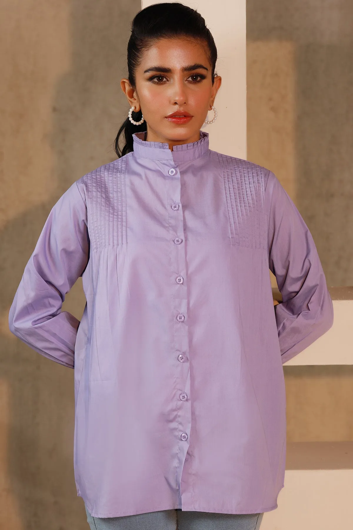 Rebecca Pintuck Tunic Top - W22 - WTN0015