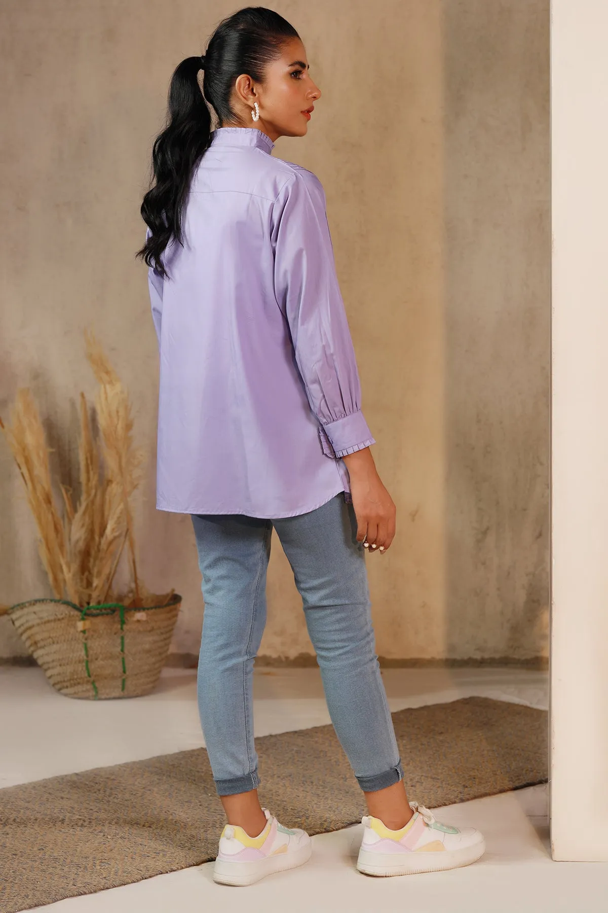 Rebecca Pintuck Tunic Top - W22 - WTN0015