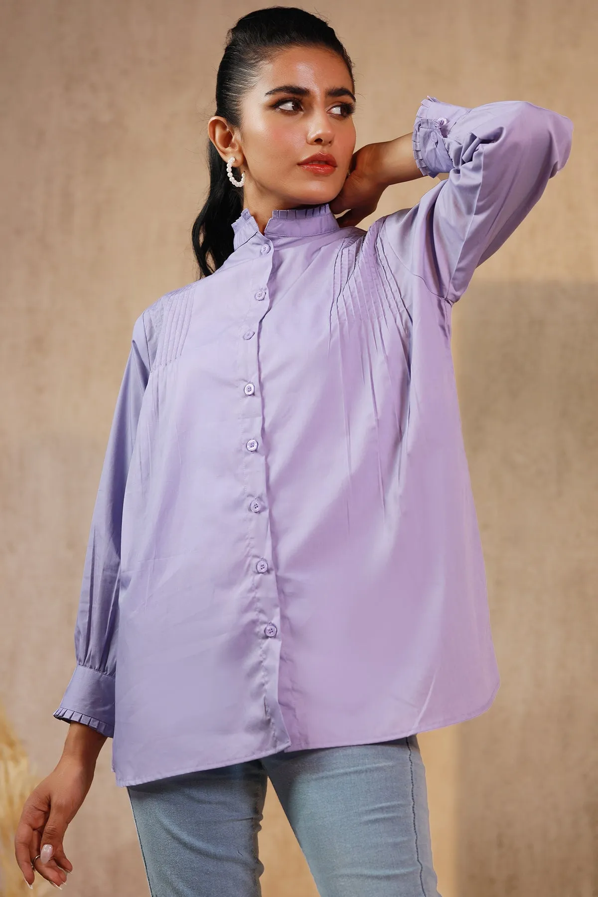 Rebecca Pintuck Tunic Top - W22 - WTN0015