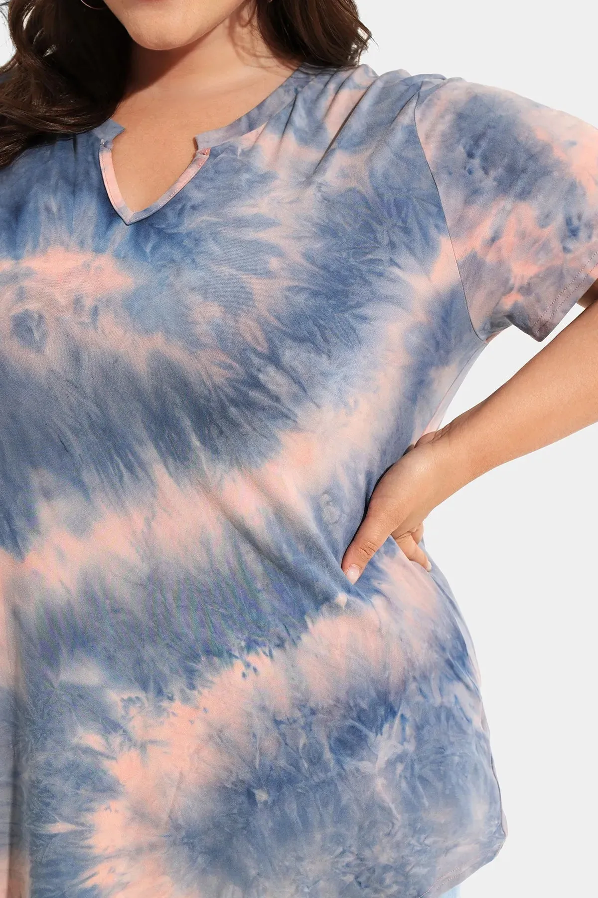 Ritera Tie Dye Cruise Resort Tunic T-Shirt