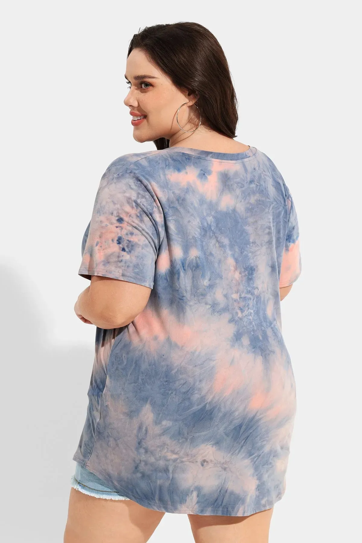 Ritera Tie Dye Cruise Resort Tunic T-Shirt